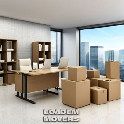 Office removal companies small loads movers office furniture removal services office moving company near you Local removalist company in Randburg Loadem Movers