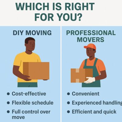 DIY moving vs professional moving company Loadem Movers Midrand moving company Johannesburg company DIY moving house
