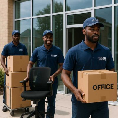 Office moving checklist office furniture removal by team Loadem movers Sandton Randburg Midrand Centurion Fourways moving company
